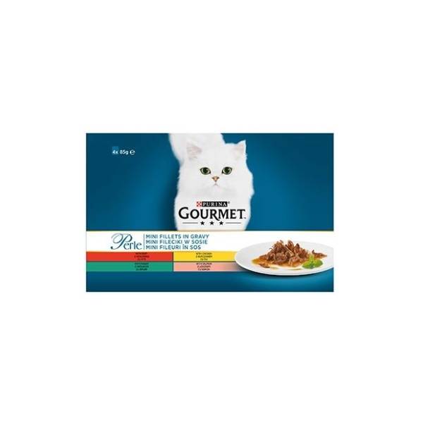 GOURMET Perle mini fileti u sosu 4x85g