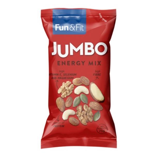Grickalice JUMBO Energy mix 75g