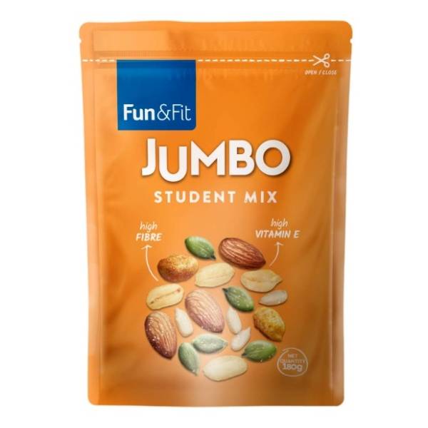Grickalice JUMBO Studentski mix 180g
