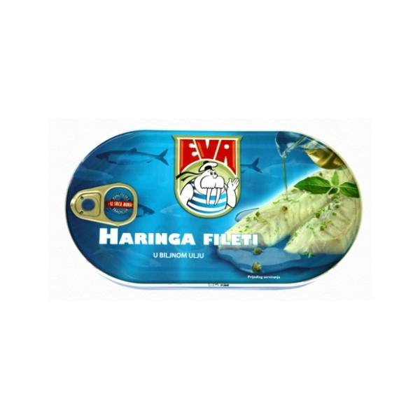 EVA  haringa u biljnom ulju 170g