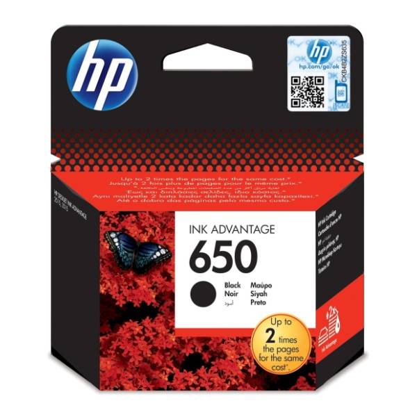 HP 650 crni kertridž CZ101AE