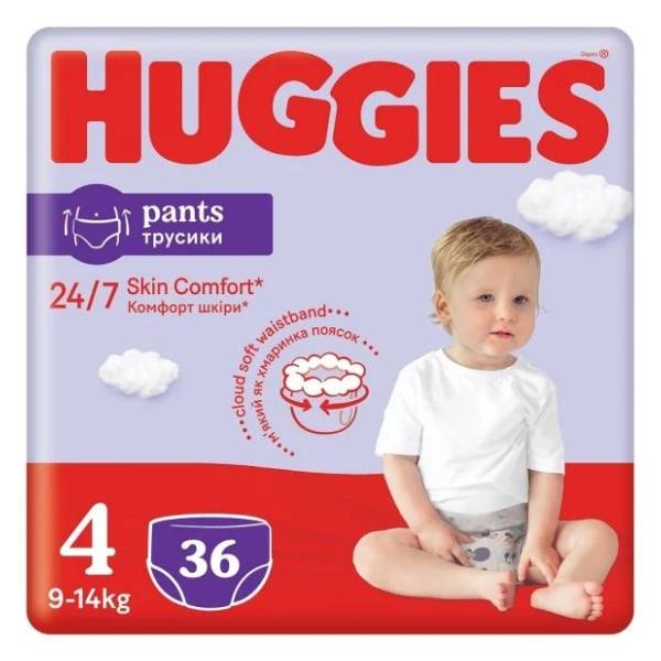 HUGGIES pelene Pants 4 36kom