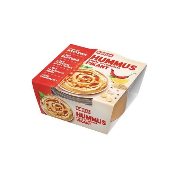 Hummus RIBELLA pikant 200g