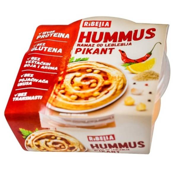 Hummus RIBELLA pikant 80g