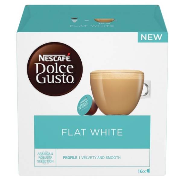 Instant kafa NESCAFE Dolce Gusto flat white 187g