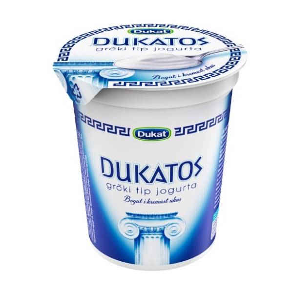 Jogurt DUKATOS čvrsti 9,7%mm 400g