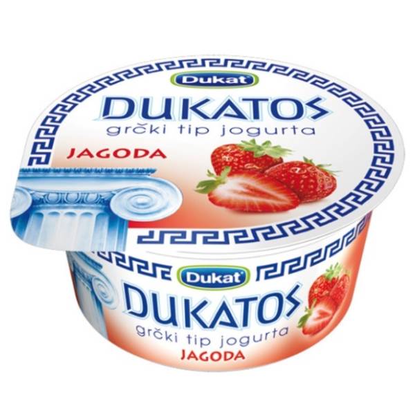 Jogurt DUKATOS jagoda 150g