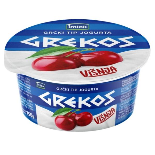 Jogurt GREKOS višnja 150g