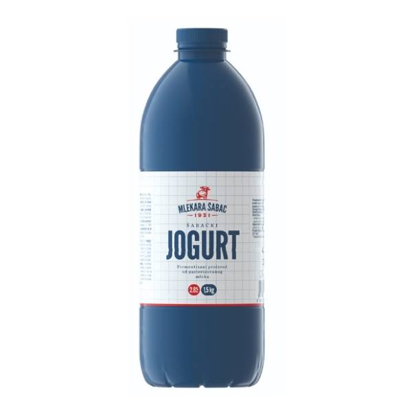 Jogurt MLEKARA ŠABAC 2.8%mm 1,5kg