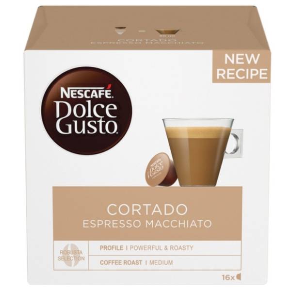 Kapsule NESCAFE Dolce Gusto cortado 100,8g