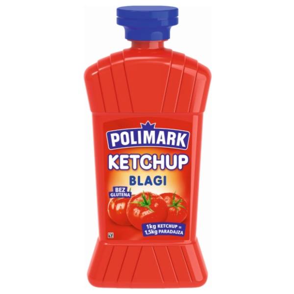 Kečap POLIMARK blagi pvc 500g