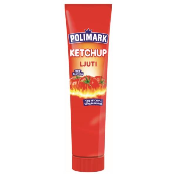 Kečap POLIMARK ljuti tuba 190g