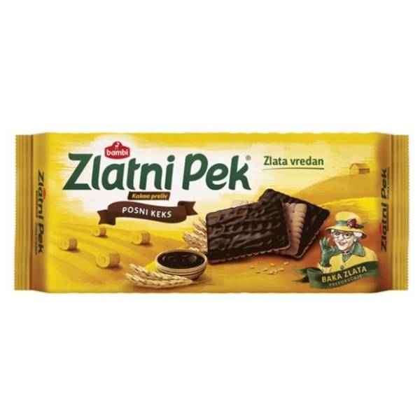 Keks Bambi ZLATNI PEK čokolada 200g