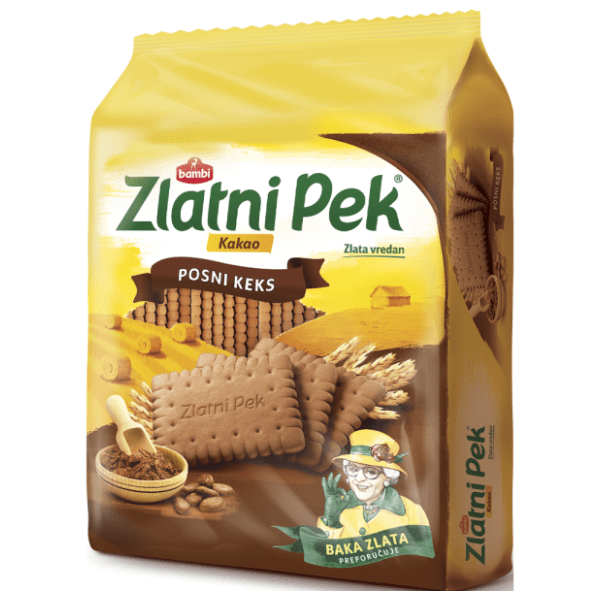 Keks Bambi ZLATNI PEK kakao 630g
