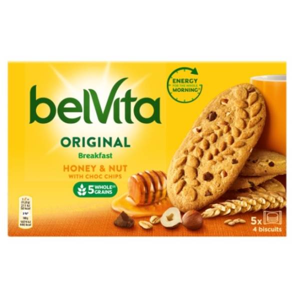 Keks BELVITA honey & nut 225g