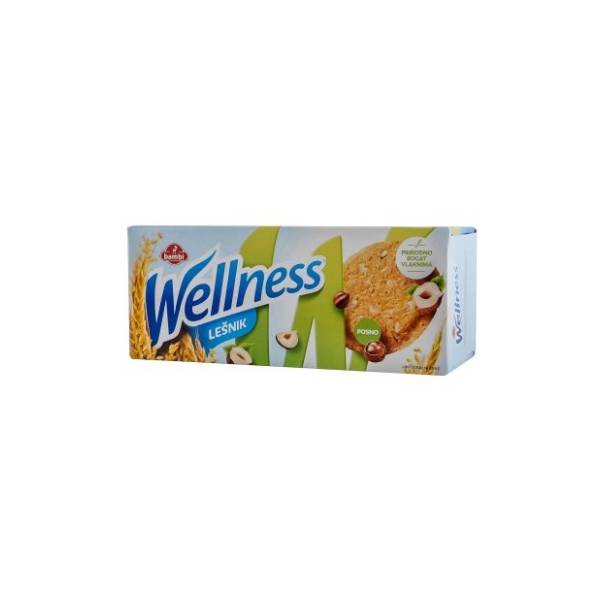 Keks WELLNESS Lešnik 210g