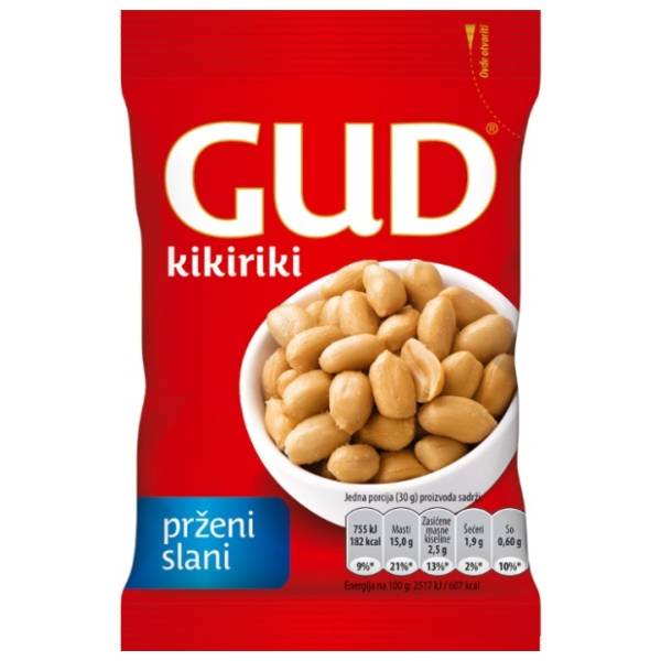 Kikiriki MARBO Gud prženi, slani 40g
