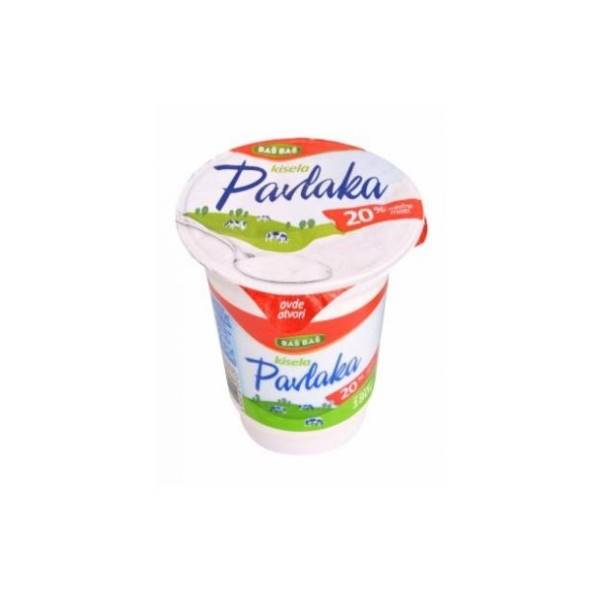 Kisela pavlaka BAŠ BAŠ 20%mm 180g
