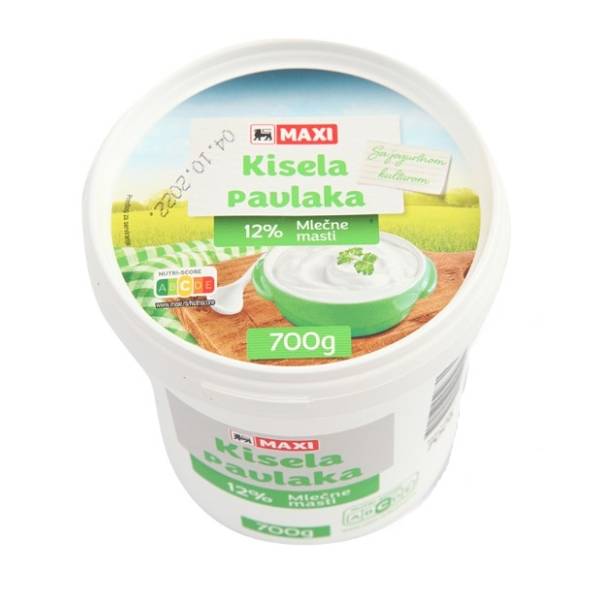 Kisela pavlaka PREMIA 12%mm 700g