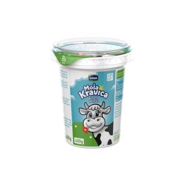 Kiselo mleko IMLEK Moja kravica 2,8%mm 400g