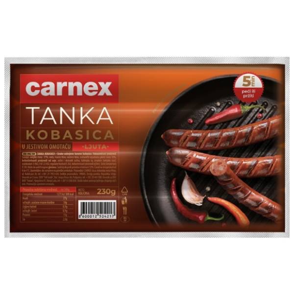 Kobasica CARNEX tanka 230g