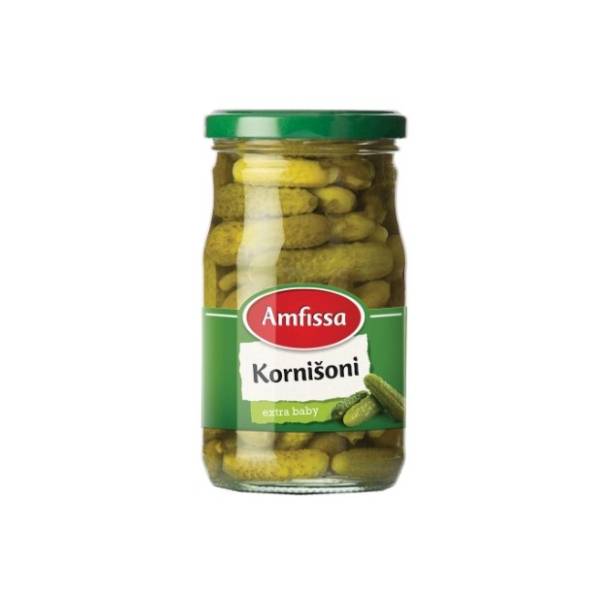 Kornišoni AMFISSA extra baby 300g