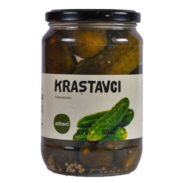 Krastavci ZDRAVO ORGANIC 680g
