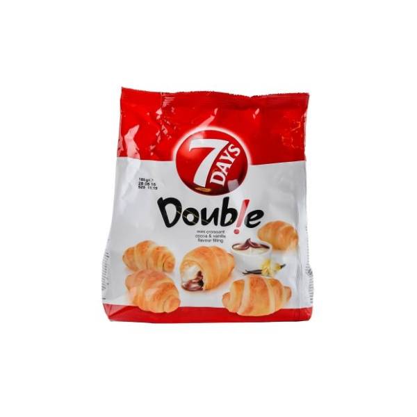 Kroasan 7 DAYS double vanila kakao 185g