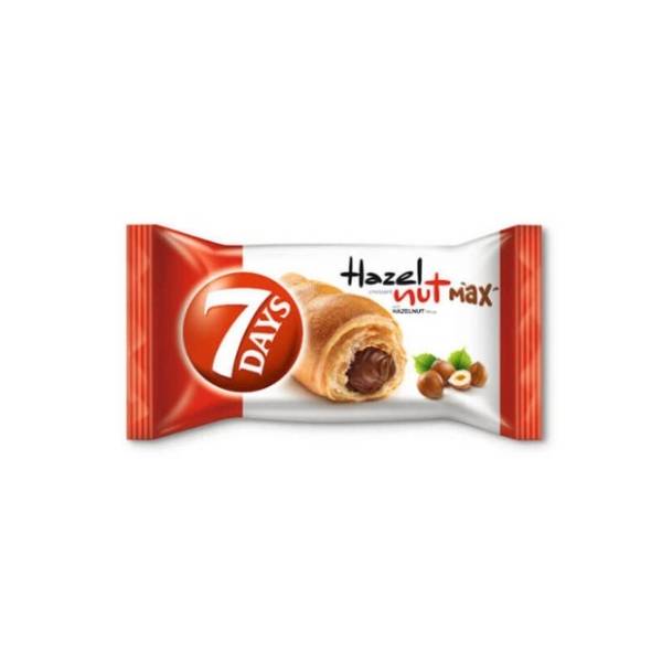 Kroasan 7 DAYS max lešnik 80g
