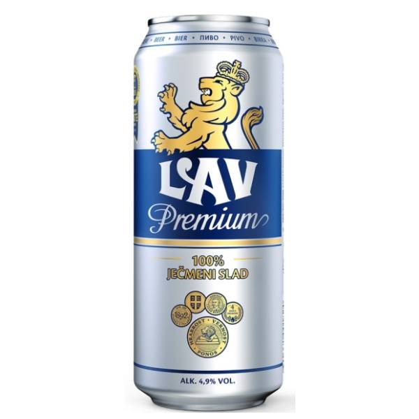 LAV Premium limenka 0,5l