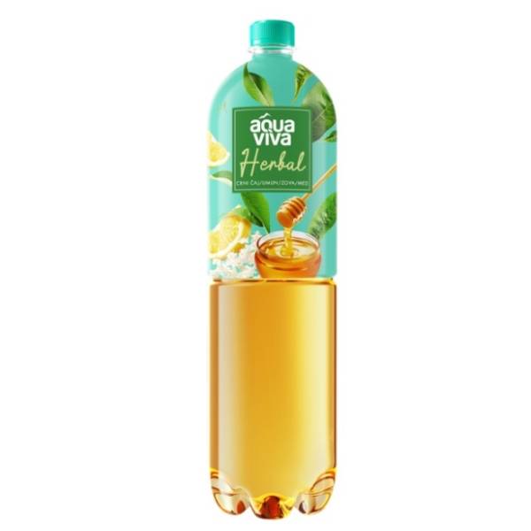 Ledeni čaj AQUA VIVA Herbal limun zova 1,5l