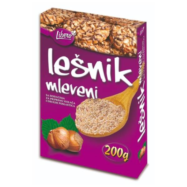 Lešnik LIBERO mleveni 200g