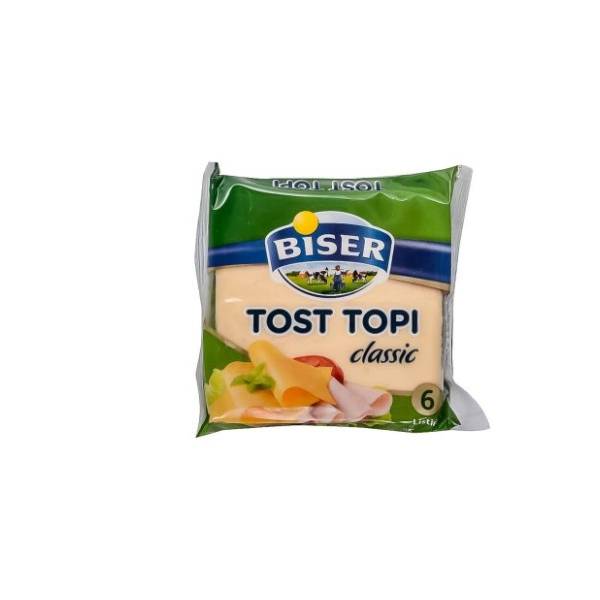 Lisnati sir BISER Tost topi 120g