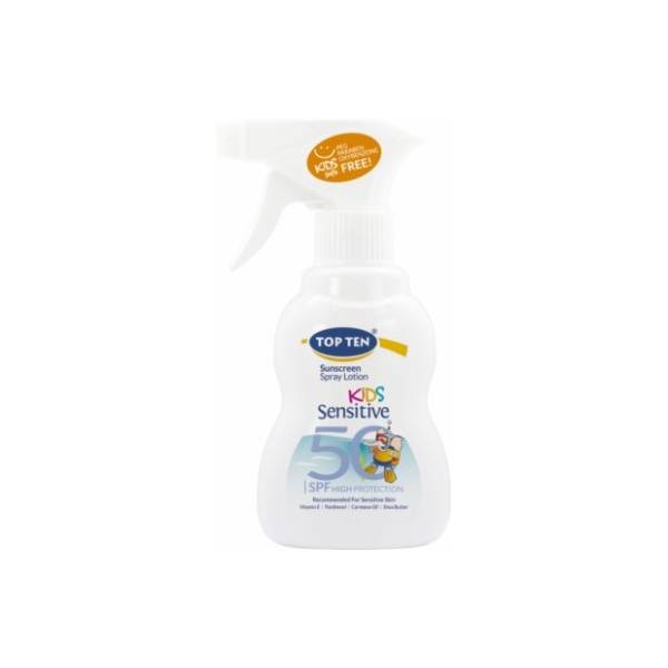 Losion za sunčanje u spreju TOP TEN Kids SPF50 200ml