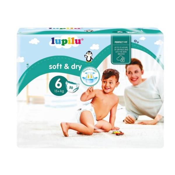 LUPILU pelene 6 30kom