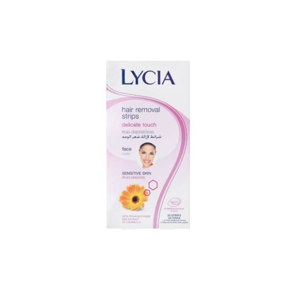 LYCIA depilacione trake za lice nežan dodir 20kom