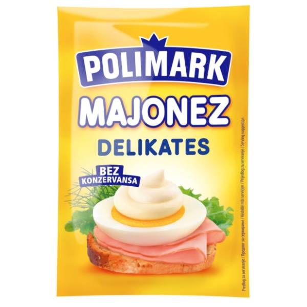 Majonez POLIMARK delikates kesa 90ml