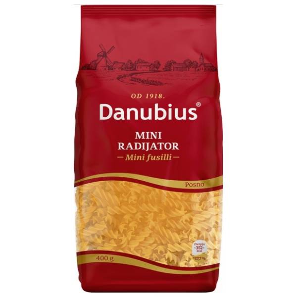 Makaroni DANUBIUS mini radijator 400g