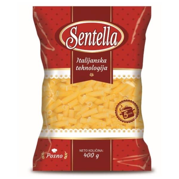 Makaroni SENTELLA rebrasta 350g