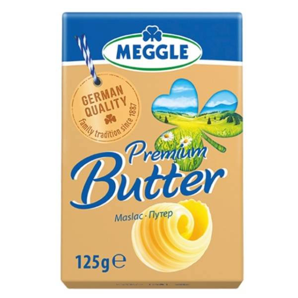 Maslac MEGGLE Alpenbutter 125g