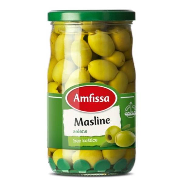 AMFISSA masline bez koštica 680g