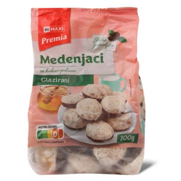 Medenjaci PREMIA glazirani kakao 250g