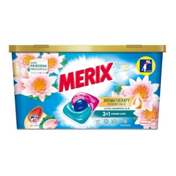 MERIX Lotus i bademovo ulje kapsule 39kom