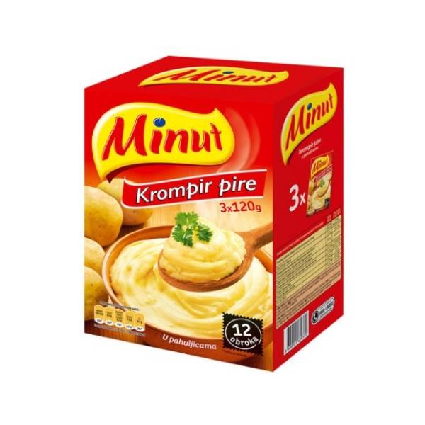 Minut krompir pire MARBO 3x120g