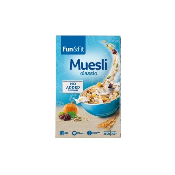 Musli FUN&FIT classic 250g
