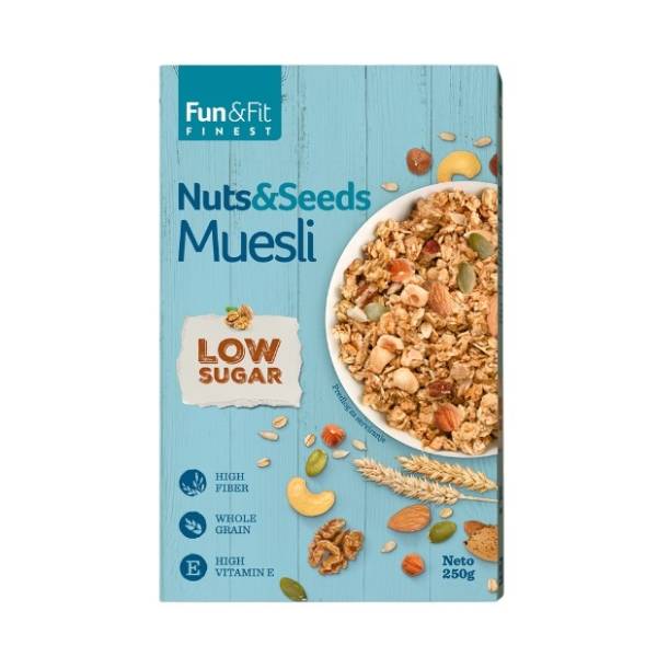 Musli FUN&FIT Nuts & seeds 250g