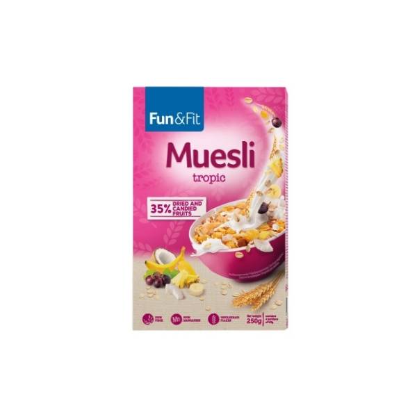 Musli FUN&FIT tropic 250g