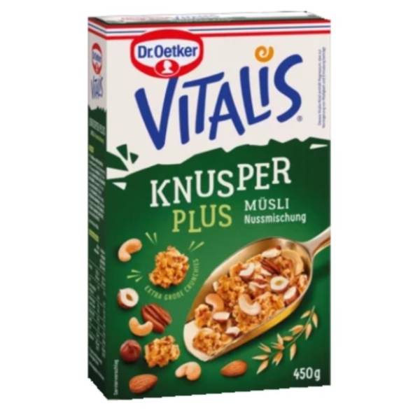 Musli VITALIS Dr. Oetker mix koštinjavog voća 450g