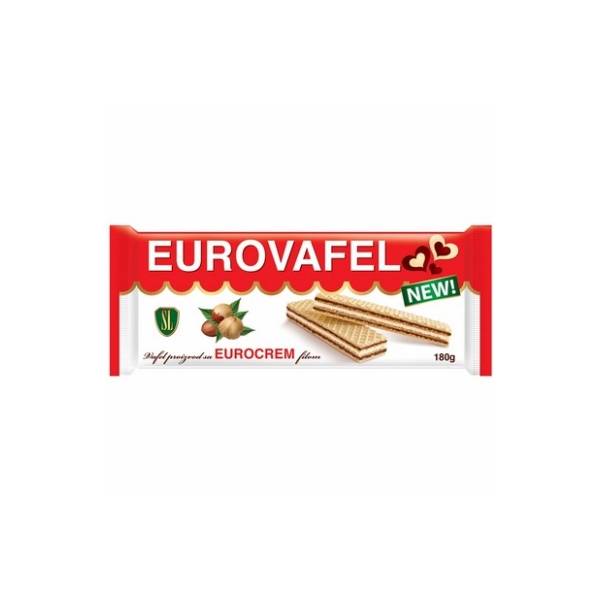 Napolitanka SWISSLION Eurovafel lešnik 180g