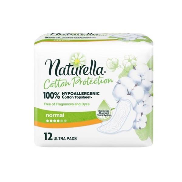 NATURELLA Cotton normal ulošci 12kom